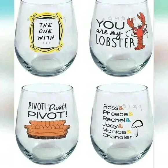 Friend Wine Glasses - Picture 2 of 4